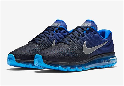 nike air max 2017 zwart met blauw|Nike Air Max sneakers 2017.